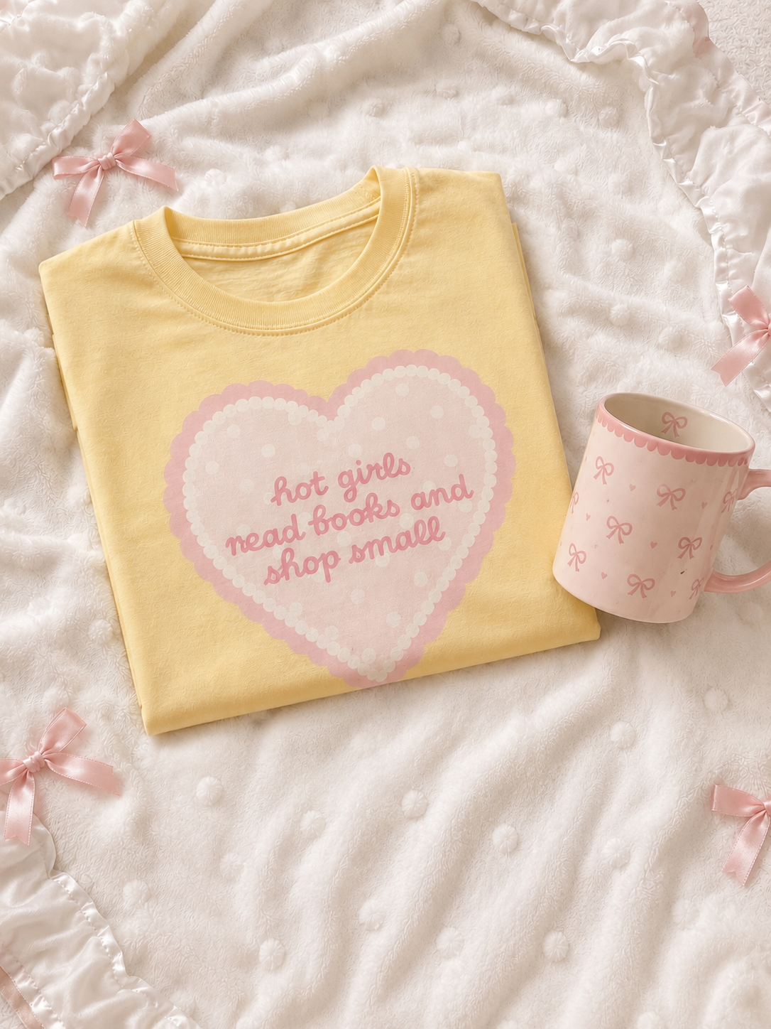 hot girls read books & shop small